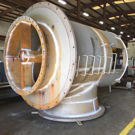 Repair and rebuild of river water pumps