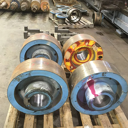 Repair, refurbishment, and manufacturing of rotating equipment